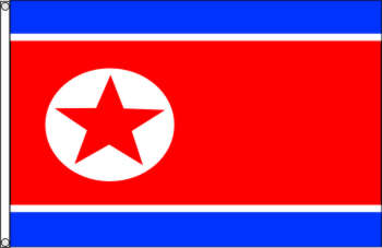 Flagge Korea Nord 150 x 90 cm