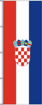 Flagge Kroatien 200 x 80 cm Marinflag