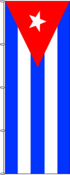 Flagge Kuba 200 x 80 cm