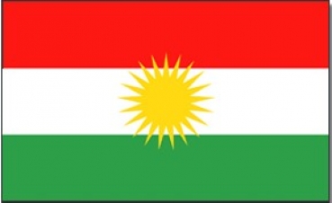 Flagge Kurdistan 150 x 90 cm