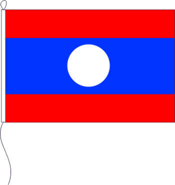 Flagge Laos 30 x 20 cm Marinflag