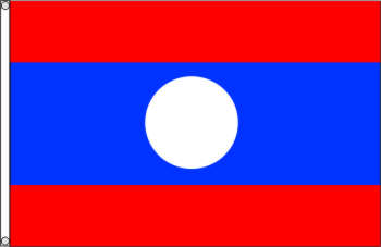 Flagge Laos 150 x 90 cm