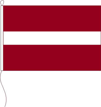 Fahne Flagge Lettland 30 x45 cm 