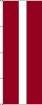 Flagge Lettland 200 x 80 cm Marinflag