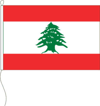 Flagge Libanon 30 x 20 cm Marinflag