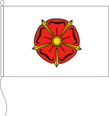 Flagge Lippische Rose 30 x 45 cm Marinflag