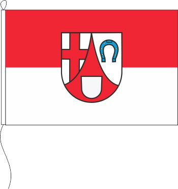 Flagge Gemeinde Longen 120 x 200 cm Marinflag