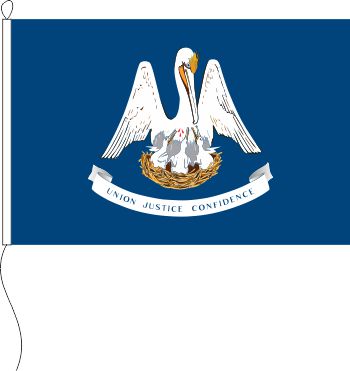 Flagge Louisiana (USA) 80 X 120 cm