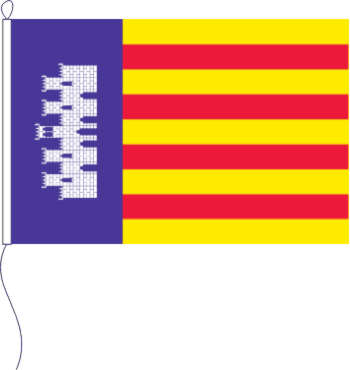 Flagge Mallorca 80 x 120 cm
