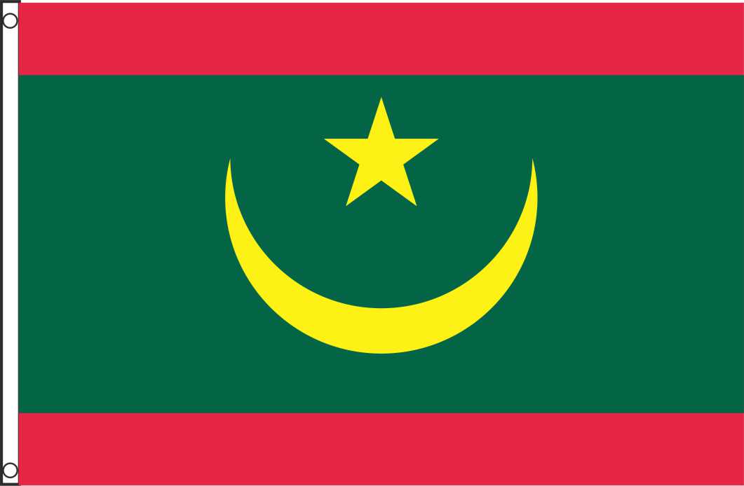 Flagge Mauretanien 150 x 90 cm