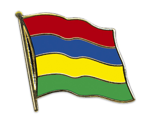 Anstecknadel Mauritius (VE 5 Stück) 2,0 cm