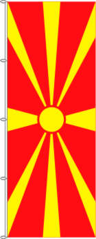 Flagge Mazedonien 500 x 150 cm