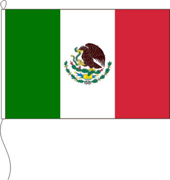 Flagge Mexiko 80 x 120 cm