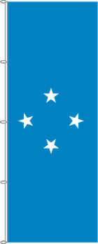 Flagge Mikronesien 300 x 120 cm