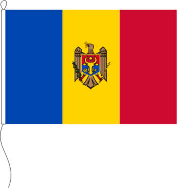 Flagge Moldawien 20 x 30 cm
