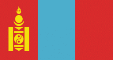 Flagge Mongolei 150 x 90 cm