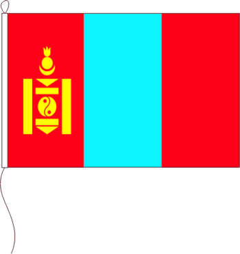 Flagge Mongolei 30 x 20 cm Marinflag