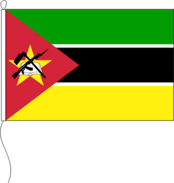 Flagge Mosambik 120 x 200 cm