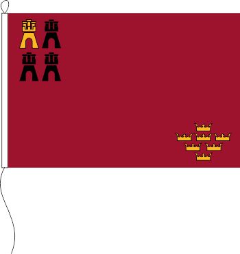 Flagge Murcia 60 x 90 cm