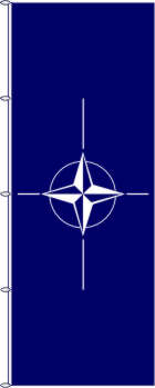 Flagge NATO 400 x 150 cm