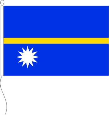 Flagge Nauru 30 x 20 cm Marinflag