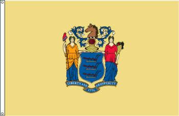 Flagge New Jersey (USA) 90 x 150 cm