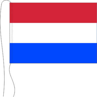 Tischflagge Niederlande 15 x 25 cm