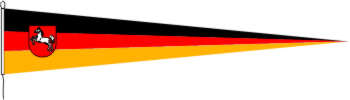 Flagge Niedersachsen 30 x 200 cm