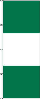 Flagge Nigeria 400 x 150 cm