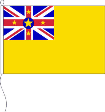 Flagge Niue 30 x 45 cm
