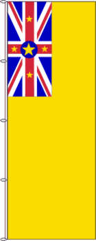 Flagge Niue 300 x 120 cm