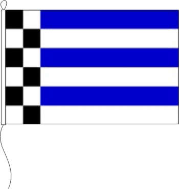 Stockflagge Fahne Flagge Norderney 30 x 45 cm 