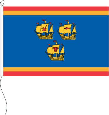 Flagge Fahne Landkreis Nordfriesland Hissflagge 90 x 150 cm 