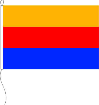 Flagge Nordfriesland ohne Wappen 30 x 45 cm Marinflag