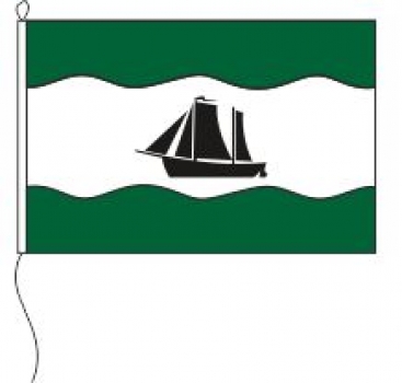 Flagge Gemeinde Nübbel 150 x 250 cm Marinflag