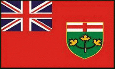 Flagge Ontario (Can) 90 x 150 cm