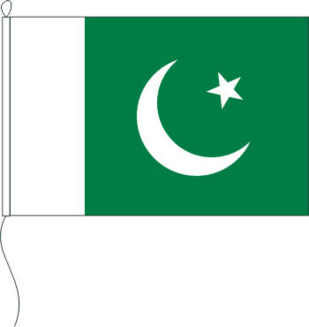 Tischflagge Pakistan 10 x 15 cm