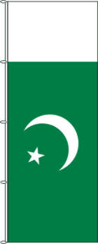 Flagge Pakistan 400 x 150 cm