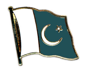 Anstecknadel Pakistan (VE 5 Stück) 2,0 cm