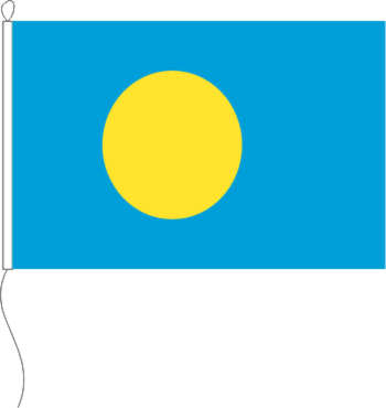 Flagge Palau 30 x 20 cm Marinflag