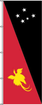 Flagge Papua-Neuguinea 300 x 120 cm