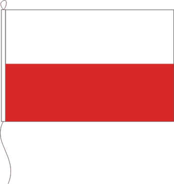 Flagge Polen 40 x 60 cm