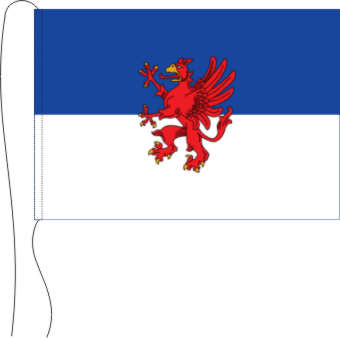 Tischflagge Pommern 15 x 25 cm