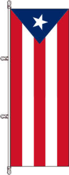 Flagge Puerto Rico 500 x 150 cm