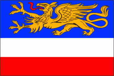 Flagge Rostock 90 x 150 cm