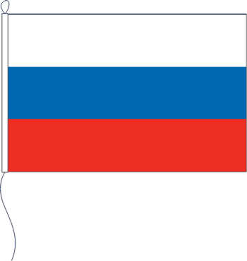 Tischflagge Russland 10 x 15 cm