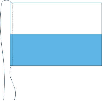Tischflagge San Marino ohne Wappen 15 x 25 cm