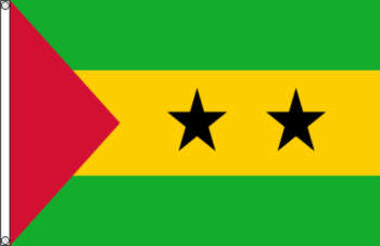 Flagge Sao Tomé + Principe 150 x 90 cm