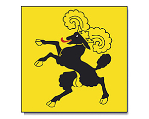 Flagge Schaffhausen (Schweiz) 150x150