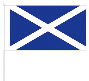 Papierfahnen Schottland  (VE  250 Stück) 12 x 24 cm